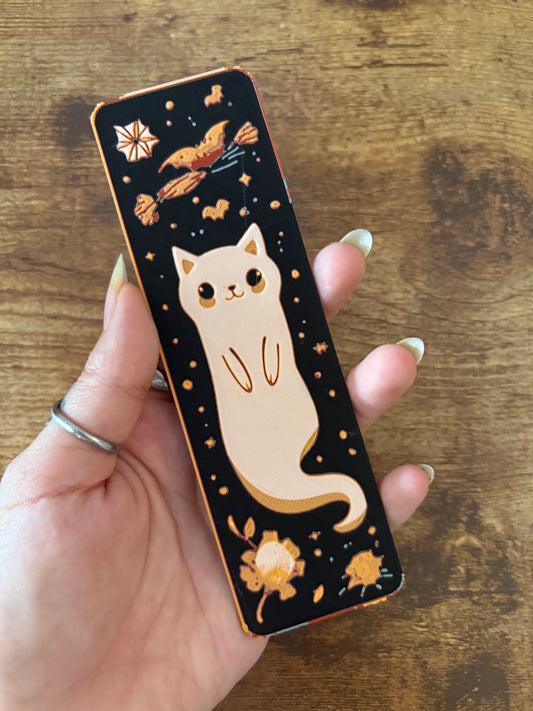 Ghost cat bookmark