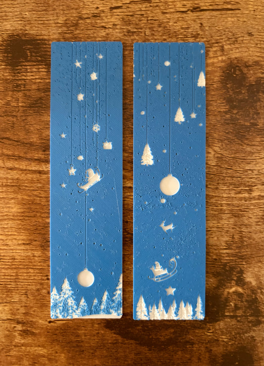 Snow Globe Bookmarks