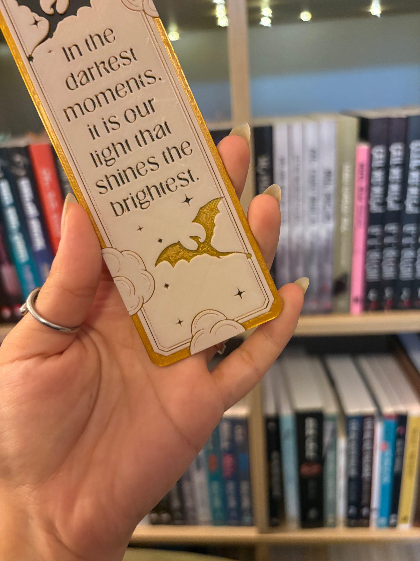 Fourth Wing Quotes Bookmarks