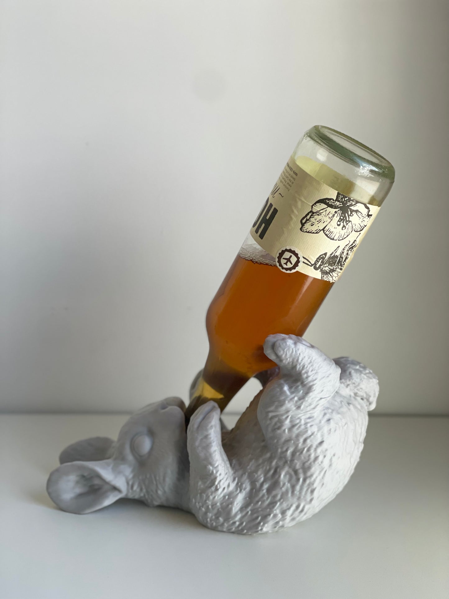 Rabbit Wine Bottle Holder