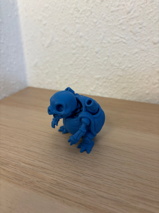 Blastoise Skeleton Figure