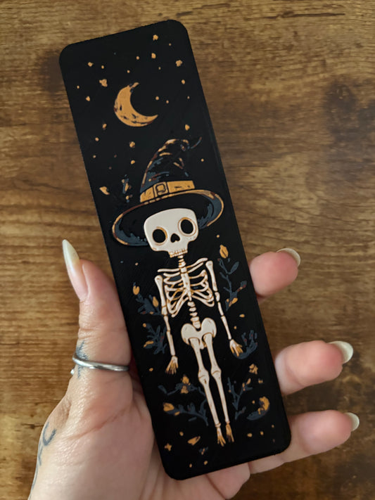Skeleton in a Hat Bookmark