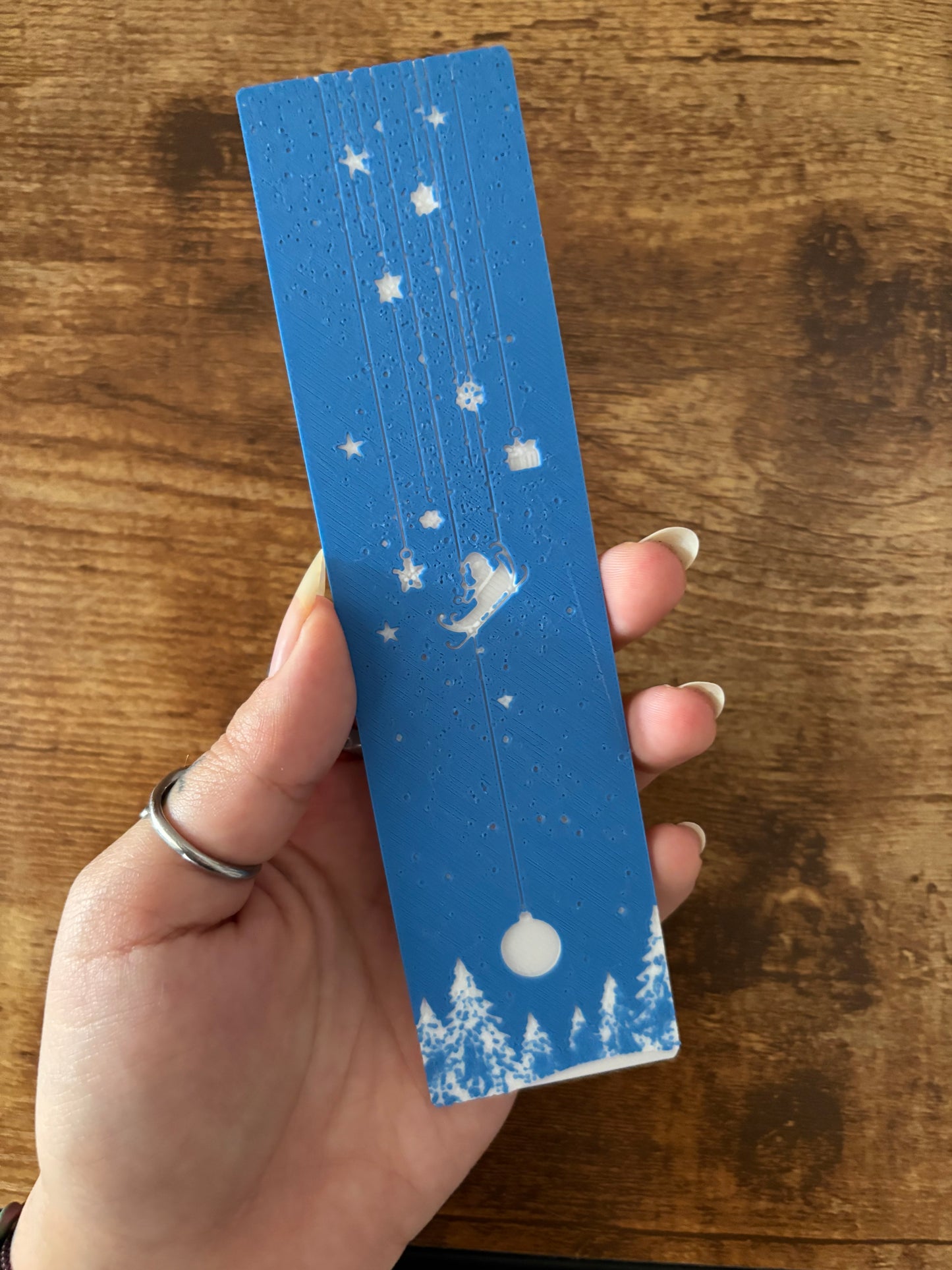 Snow globe n.2 bookmark