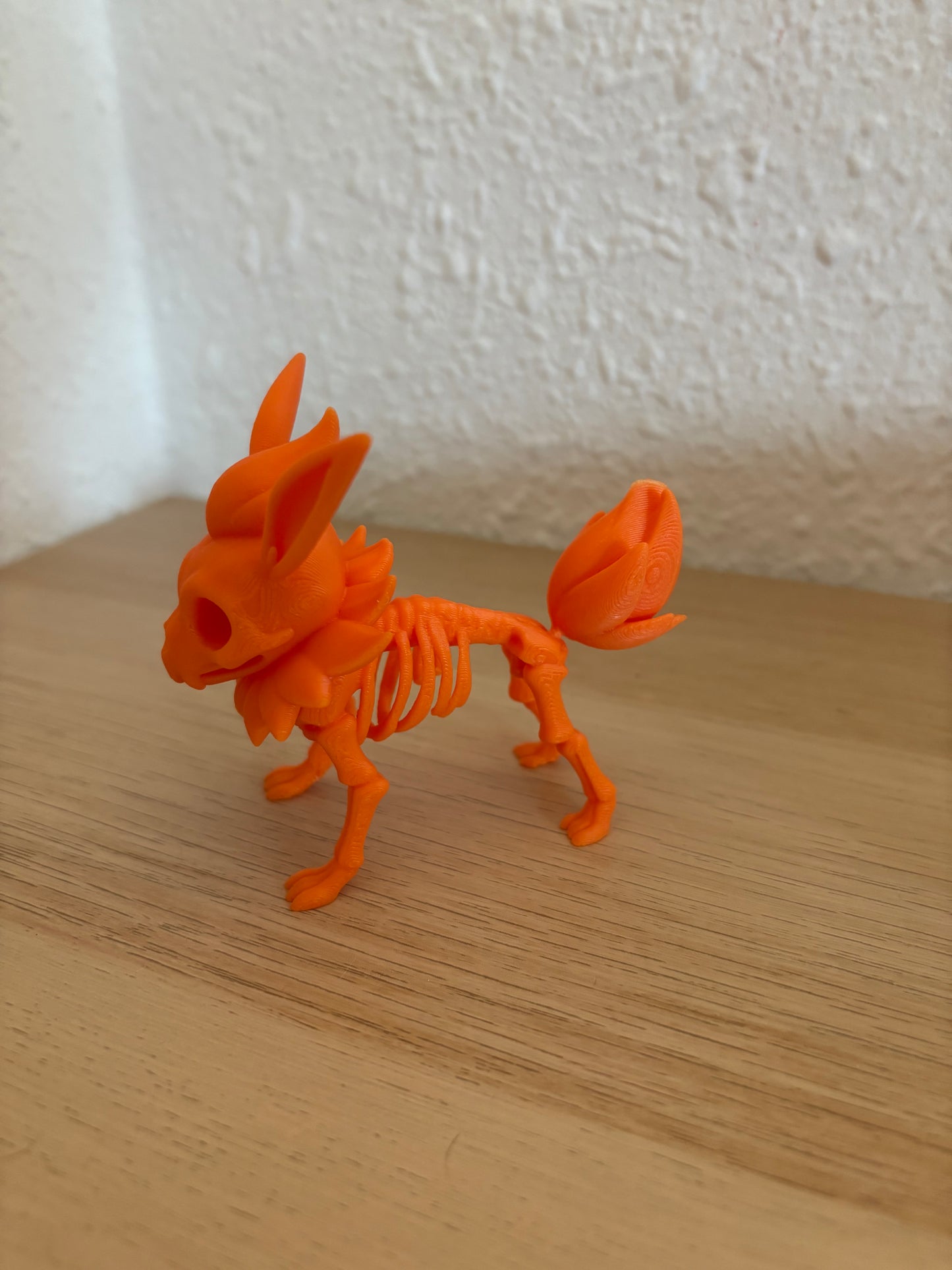 Flareon Skeleton Figure