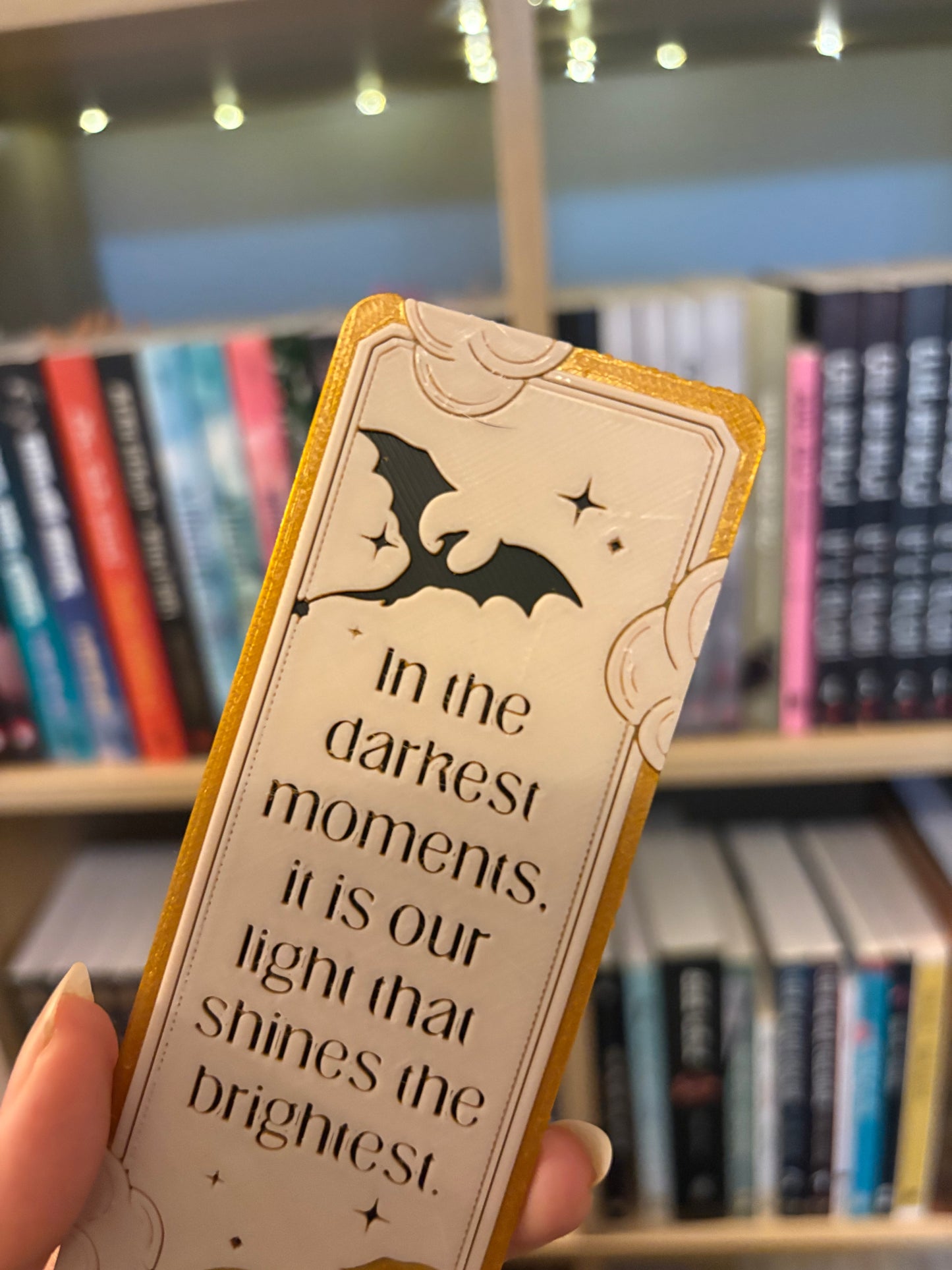 Fourth Wing Quotes Bookmarks