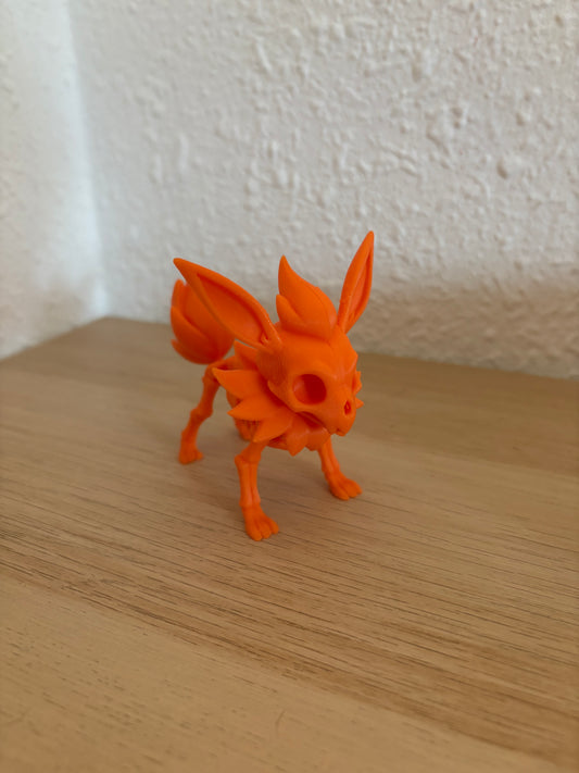 Flareon Skeleton Figure