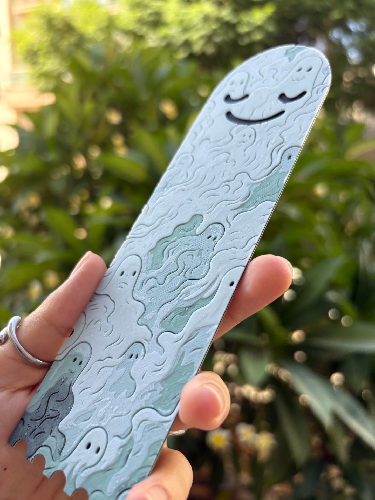 Glow-in-the-Dark Ghost Bookmark