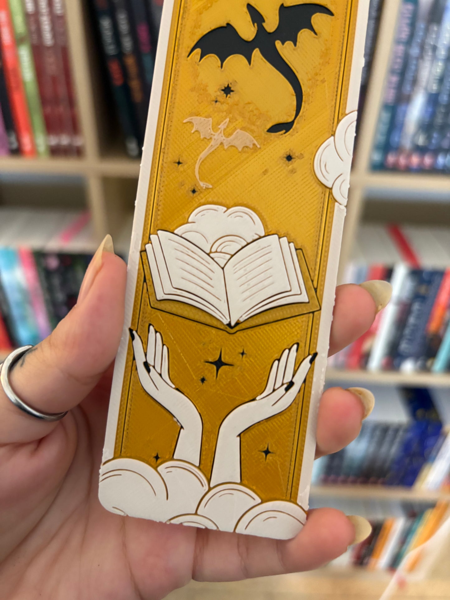 Fourth Wing Dragon Bookmarks