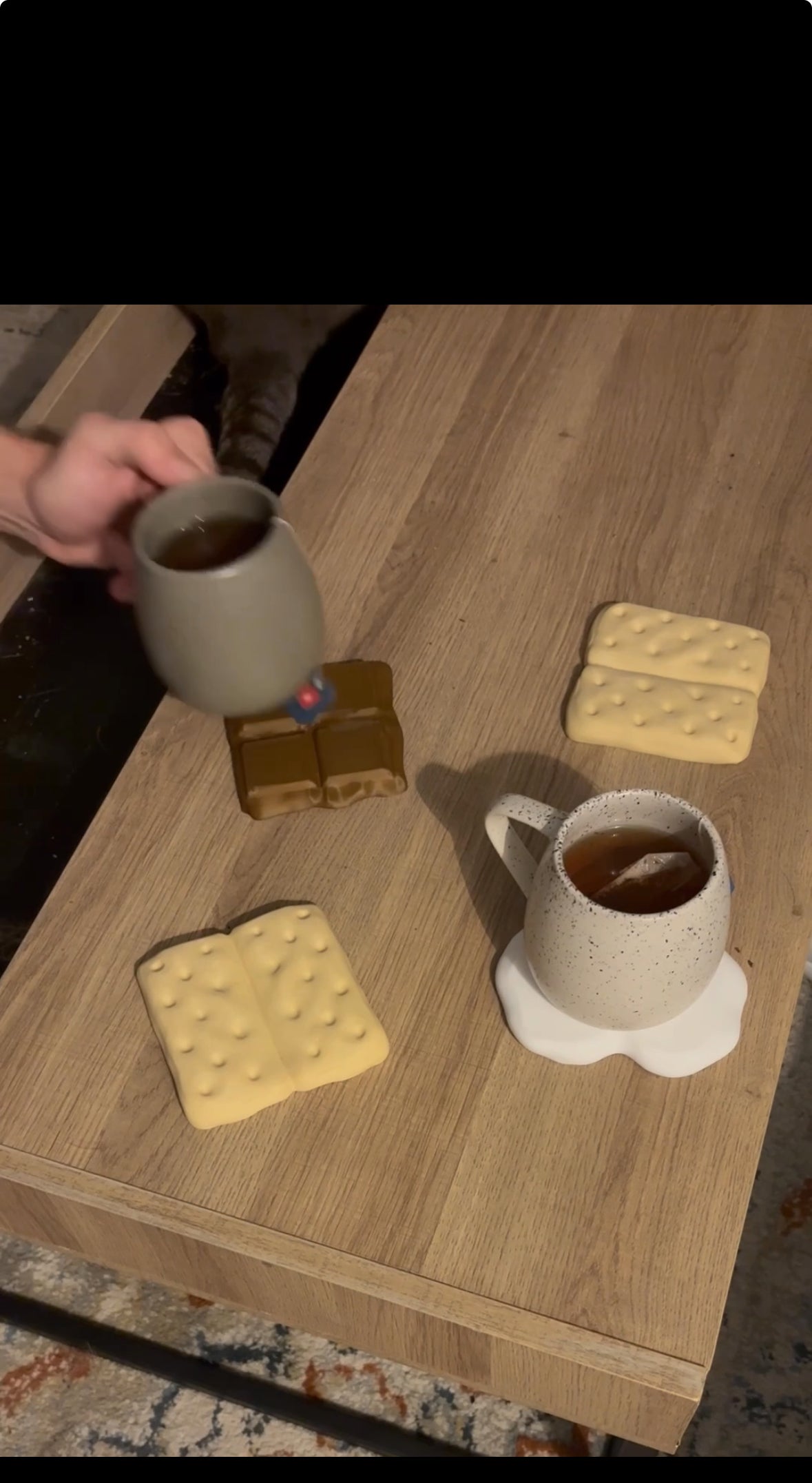 S’mores coasters