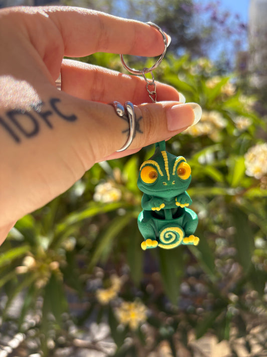 Pascal Chameleon Keychain