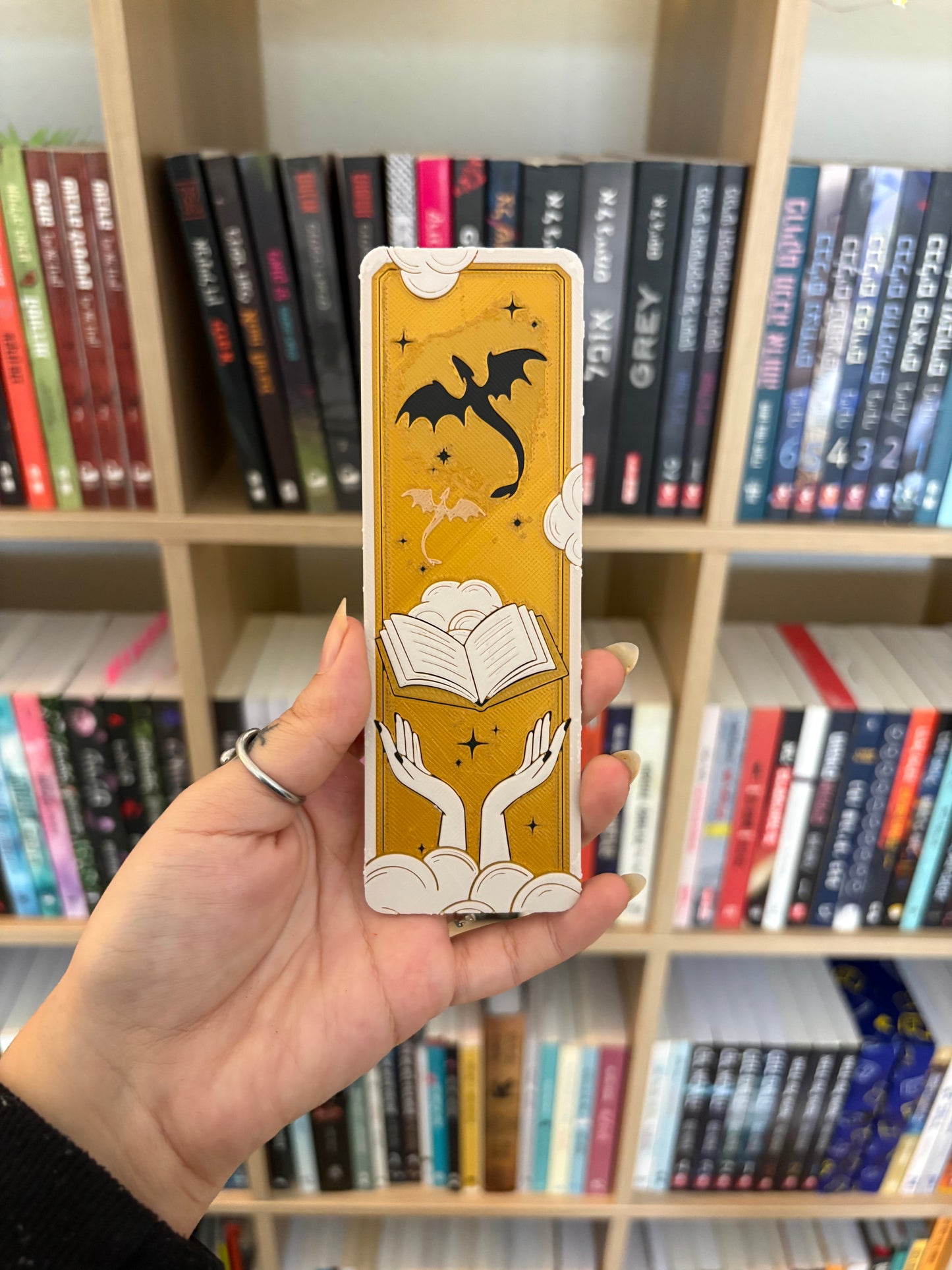 Fourth Wing Dragon Bookmarks