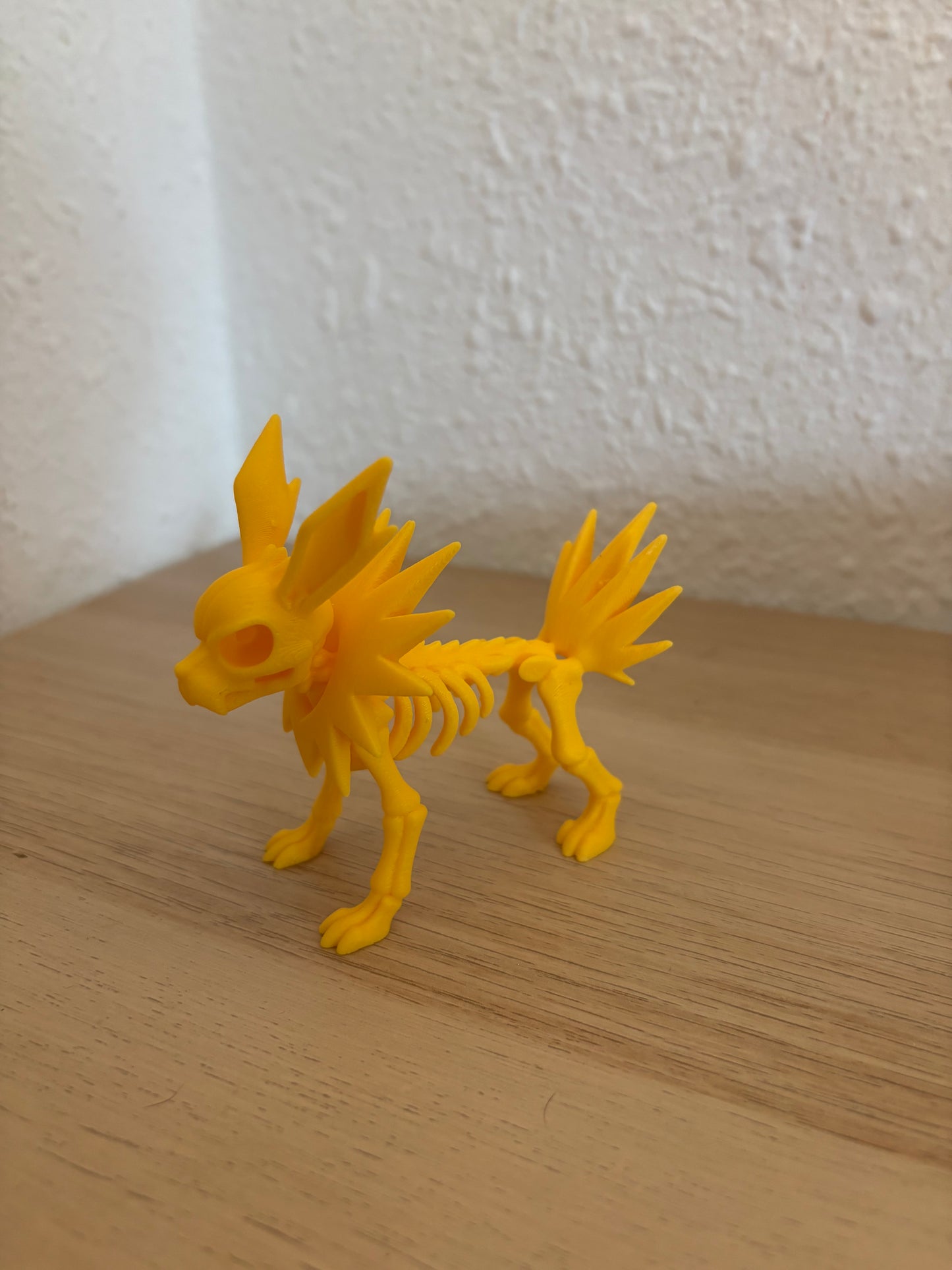 Jolteon Skeleton Figure