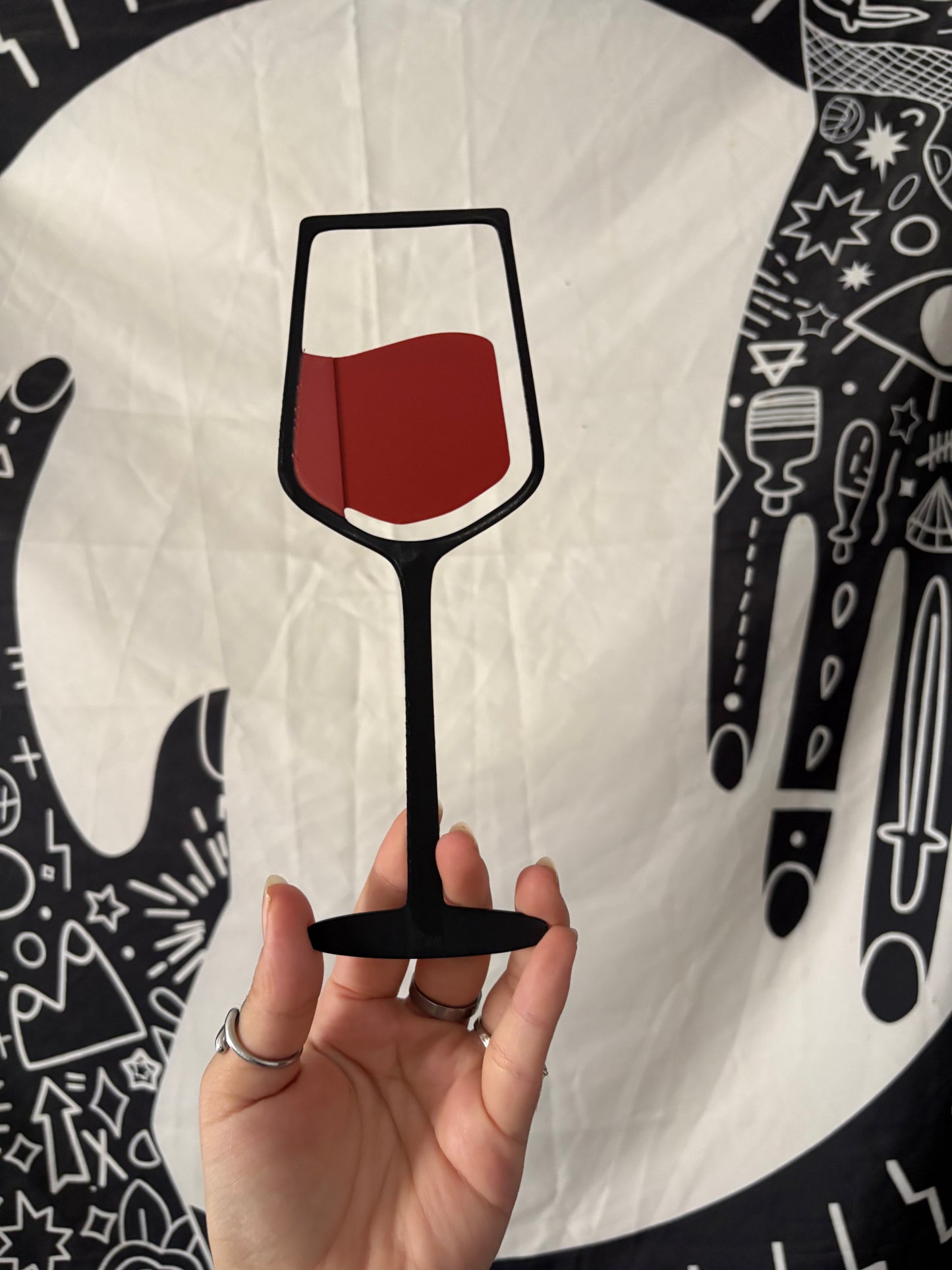 Wine Glass Bookmark