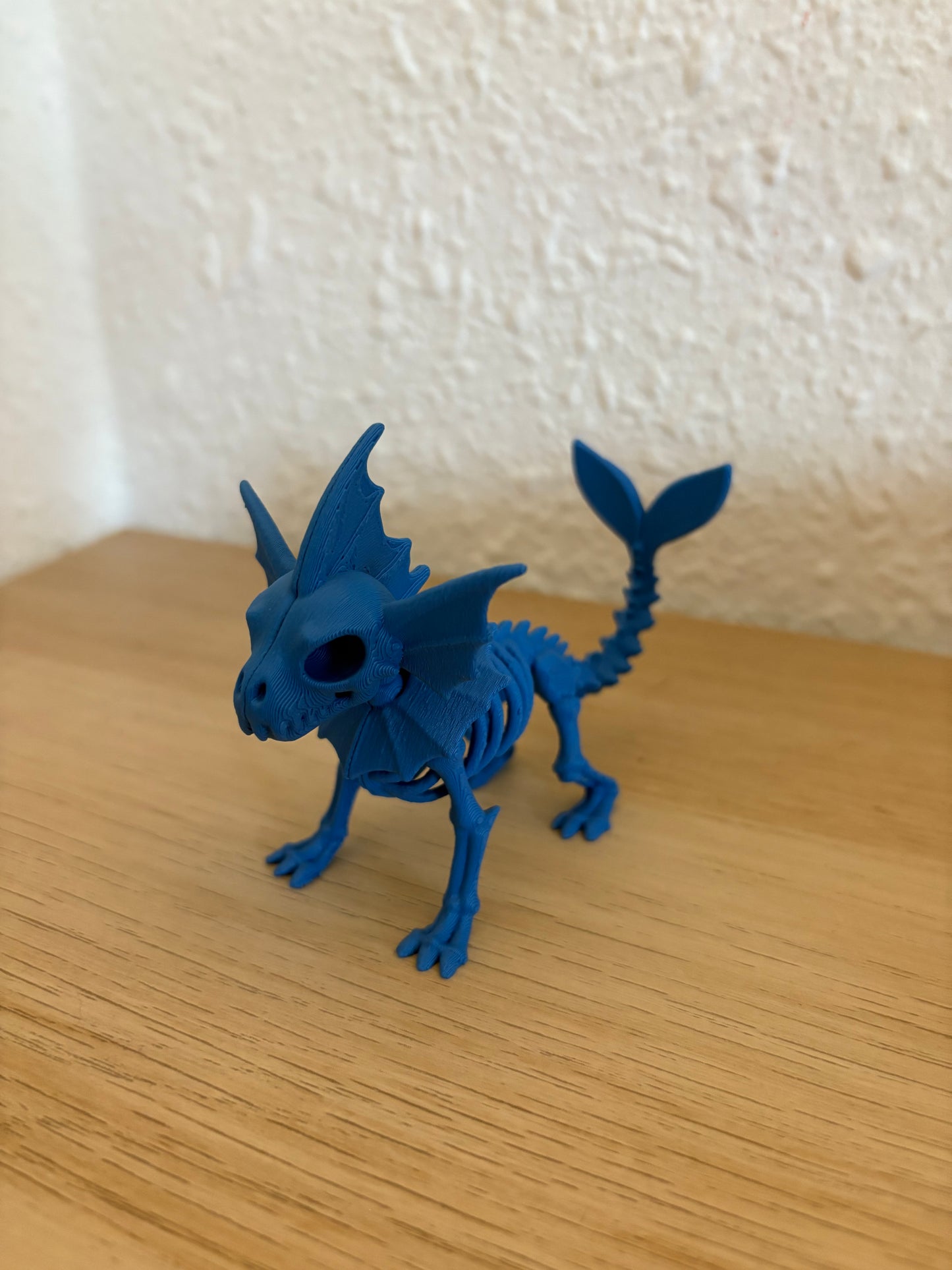 Vaporeon Skeleton Figure