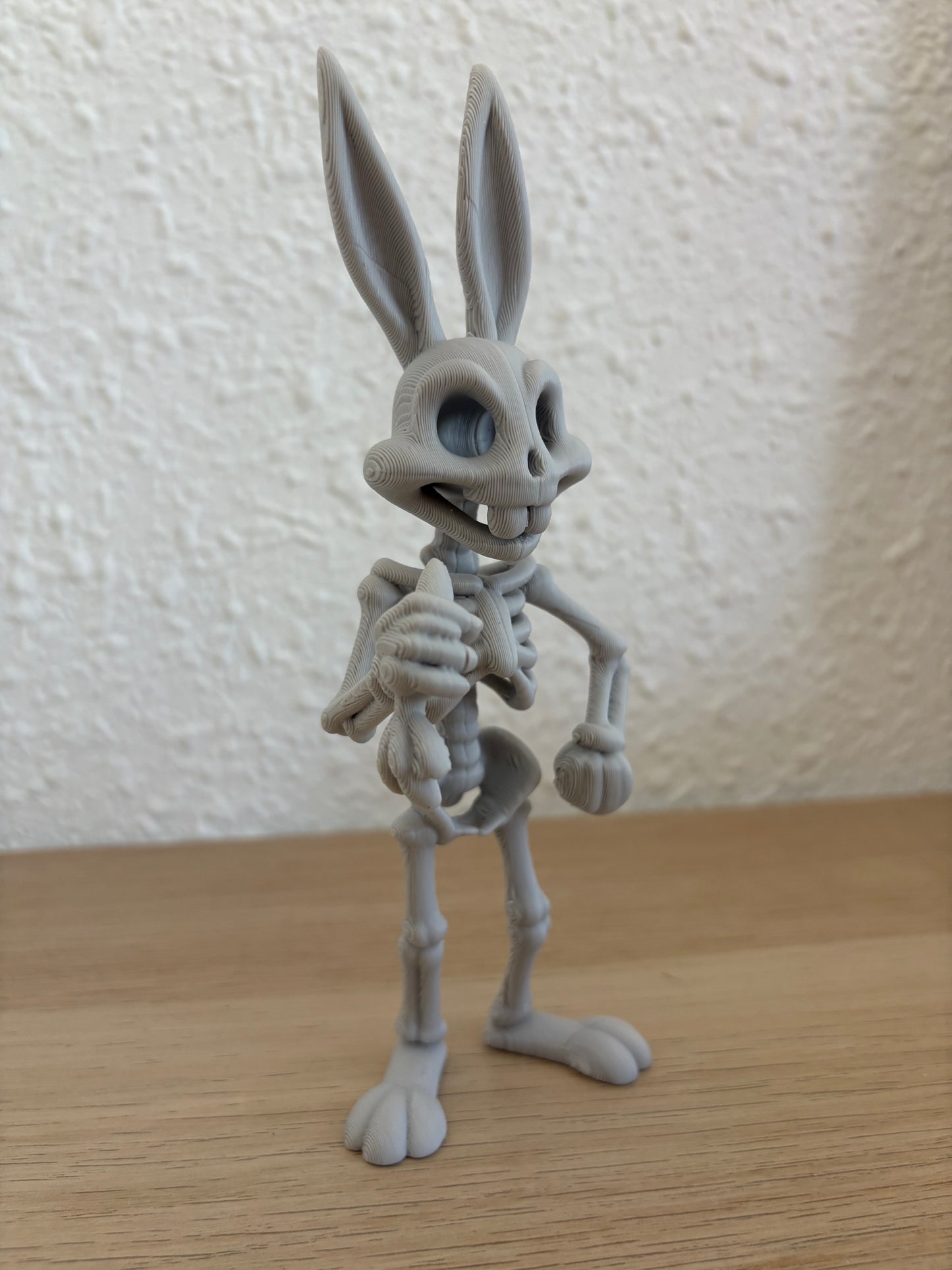Bugs Bunny Skeleton Figure