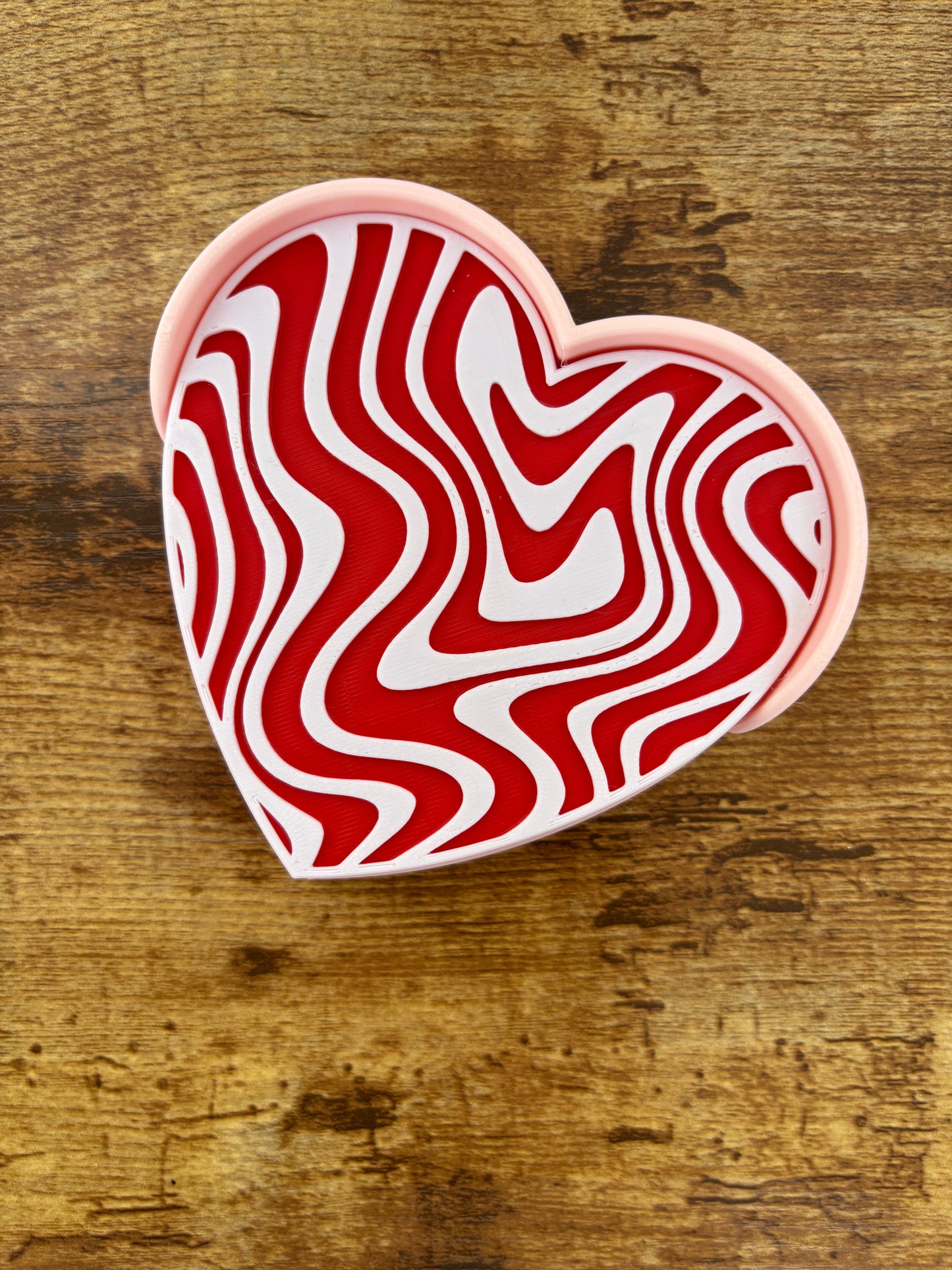 Hypnotic Heart Coasters