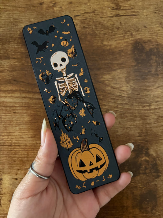 Floating Skeleton bookmark
