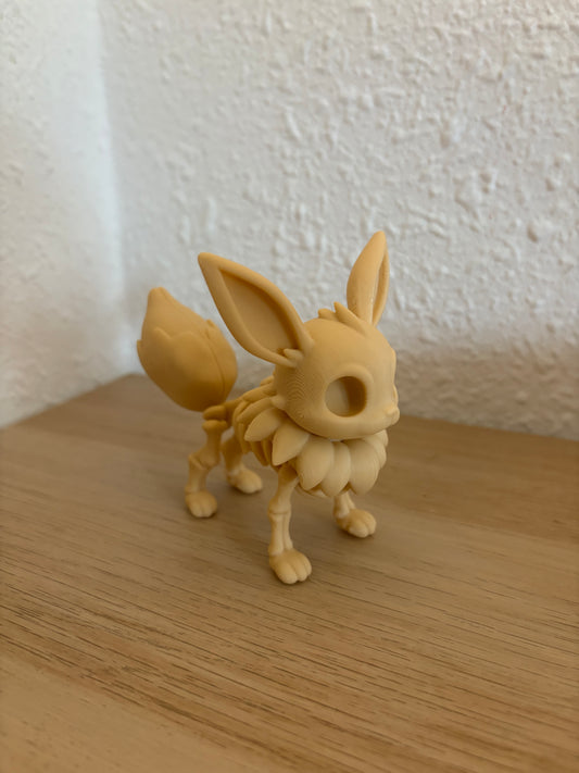 Eevee Skeleton Figure