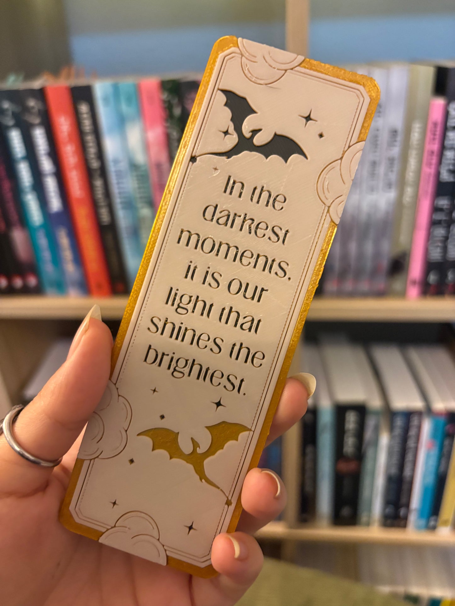 Fourth Wing Quotes Bookmarks