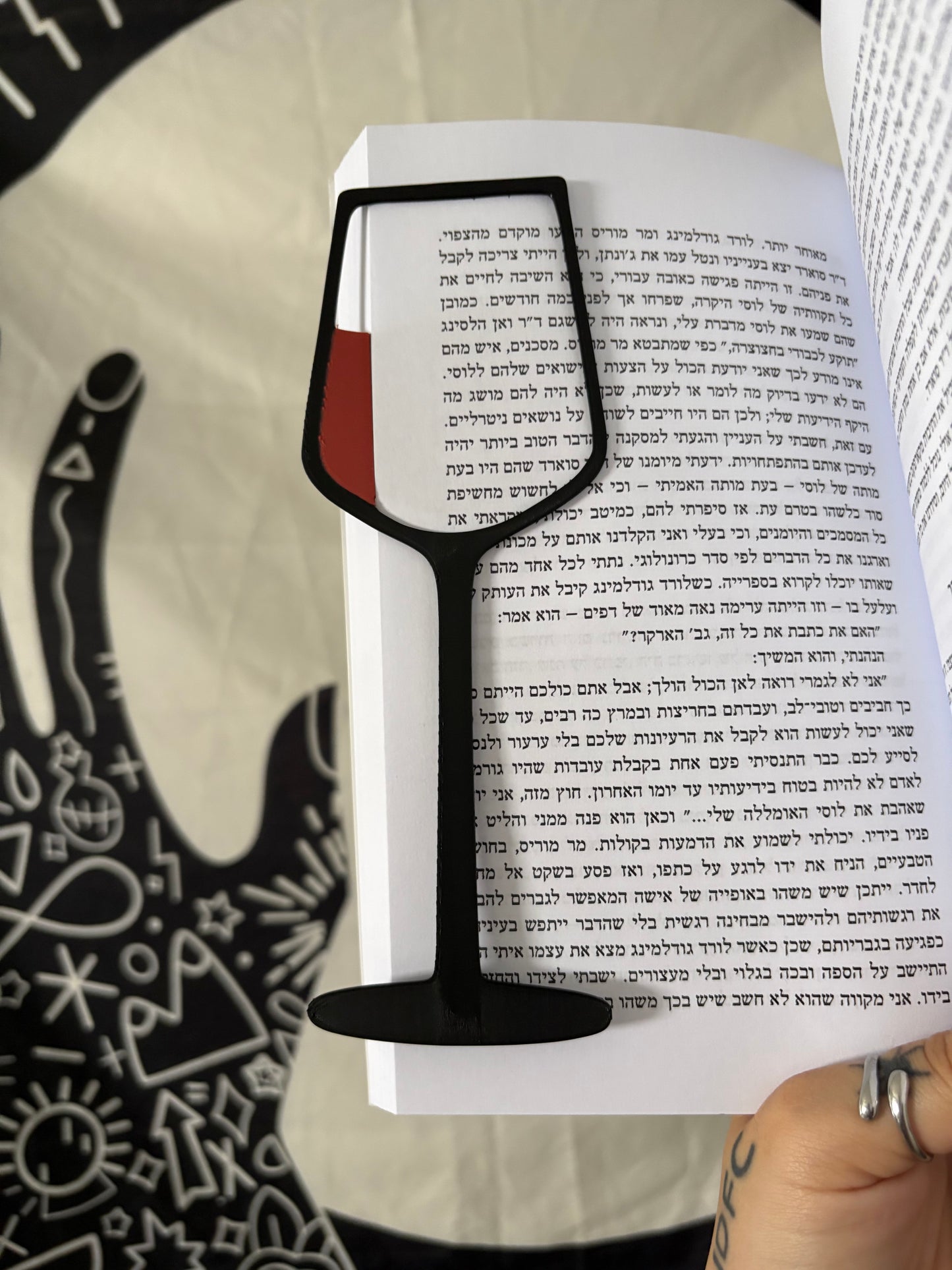 Wine Glass Bookmark