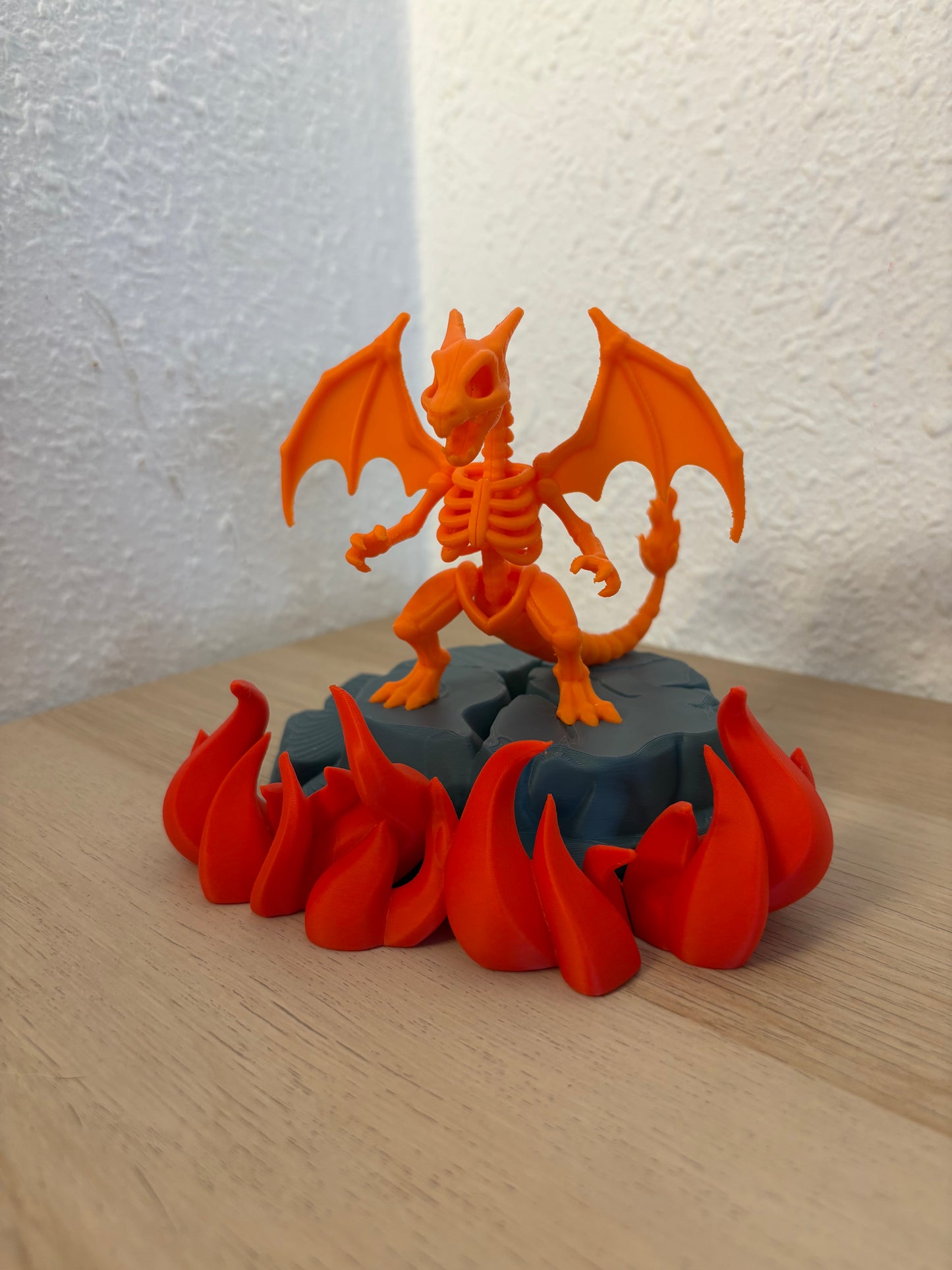 Inferno Charizard Skeleton Figure