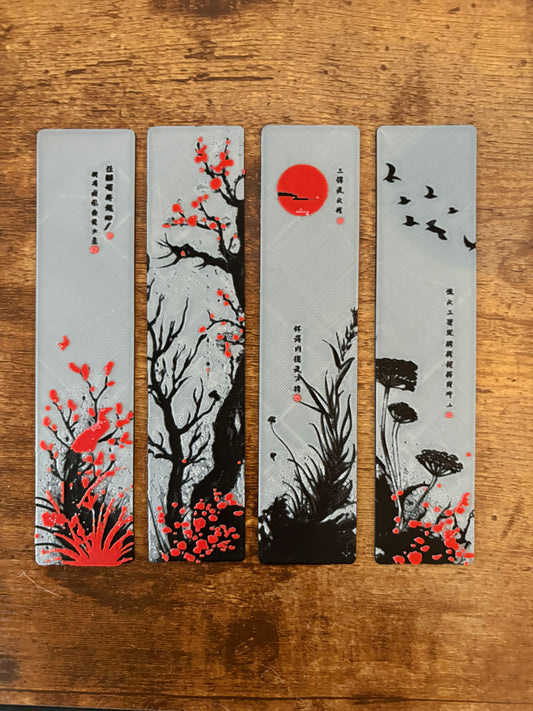 Cherry Blossom Bookmarks
