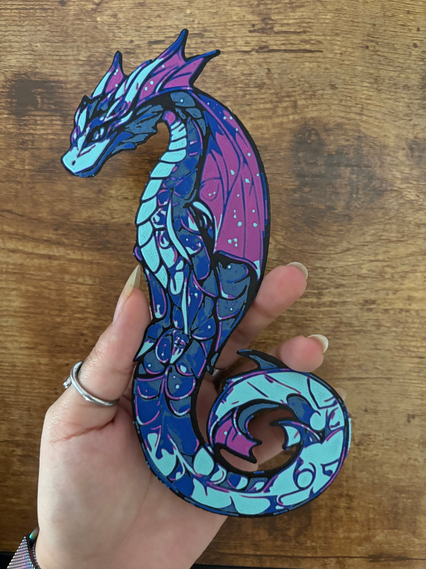 Water dragon bookmark