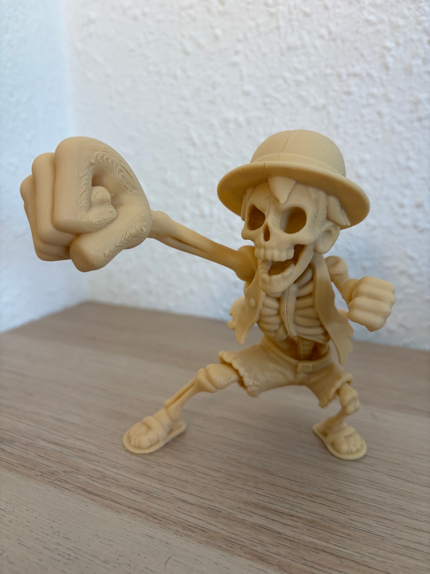 Luffy Skeleton Figure