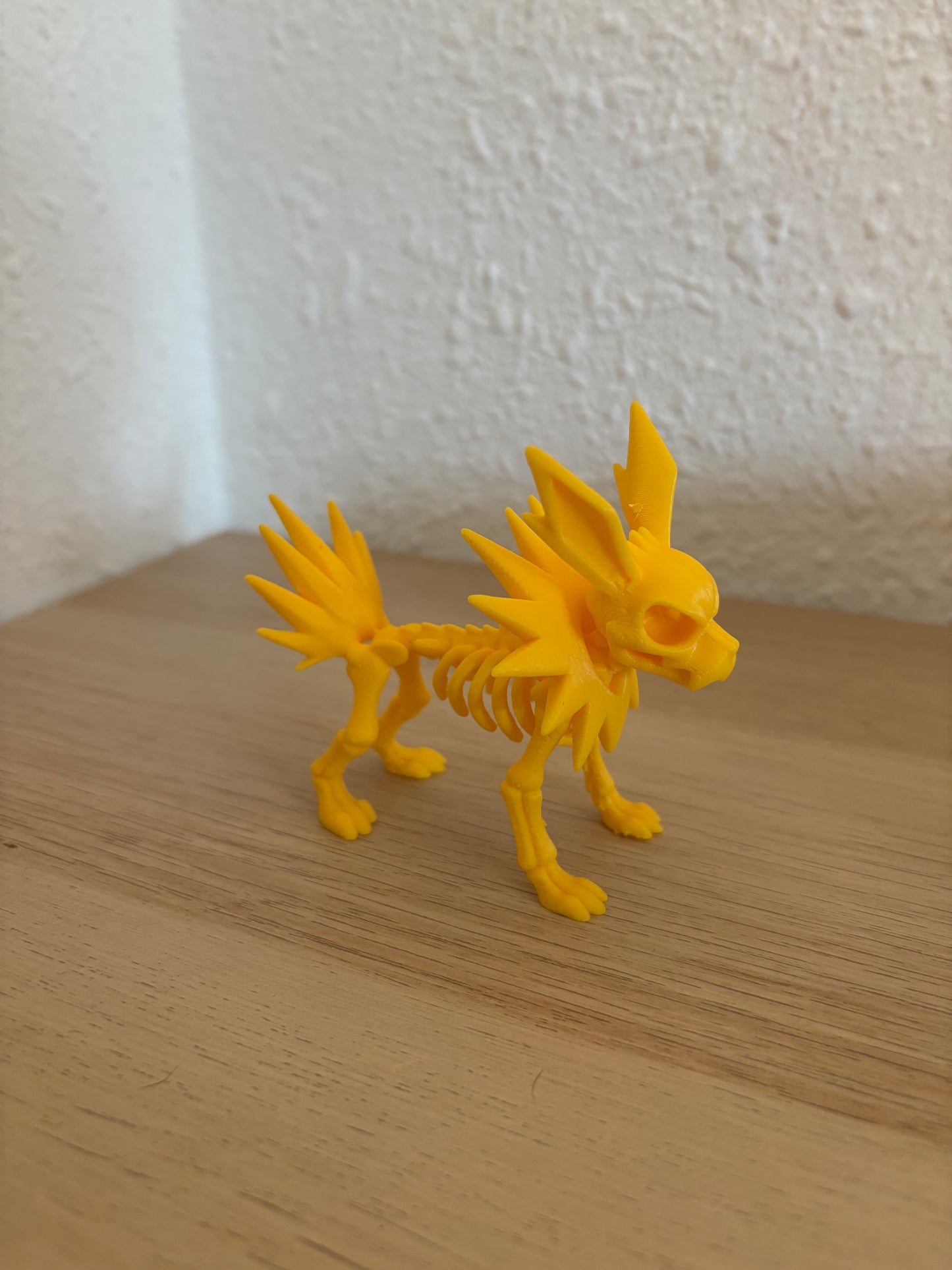 Jolteon Skeleton Figure