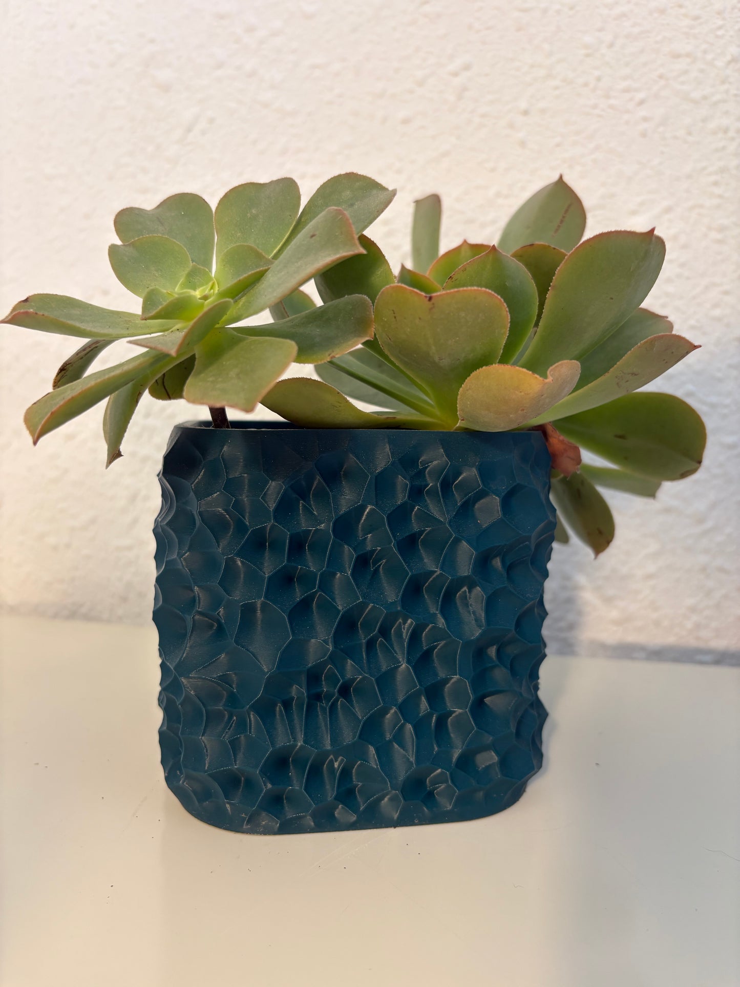 Textured Square Planter