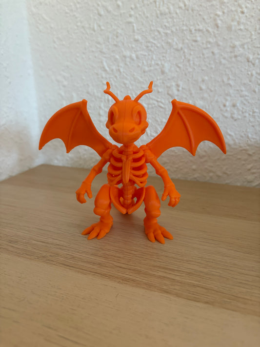 Dragonite Skeleton Figure