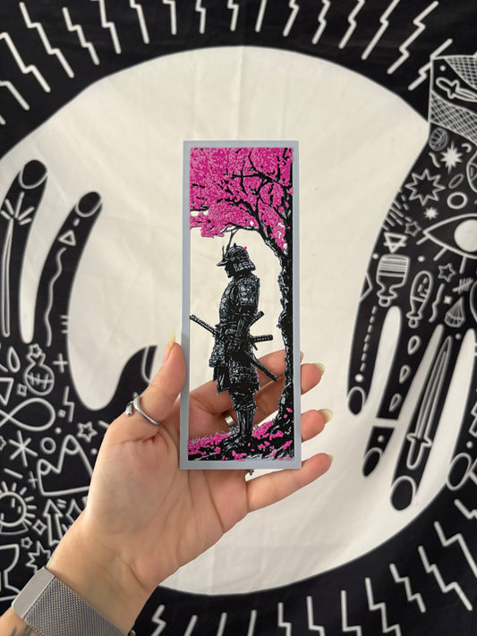 Samurai Blossom Bookmark