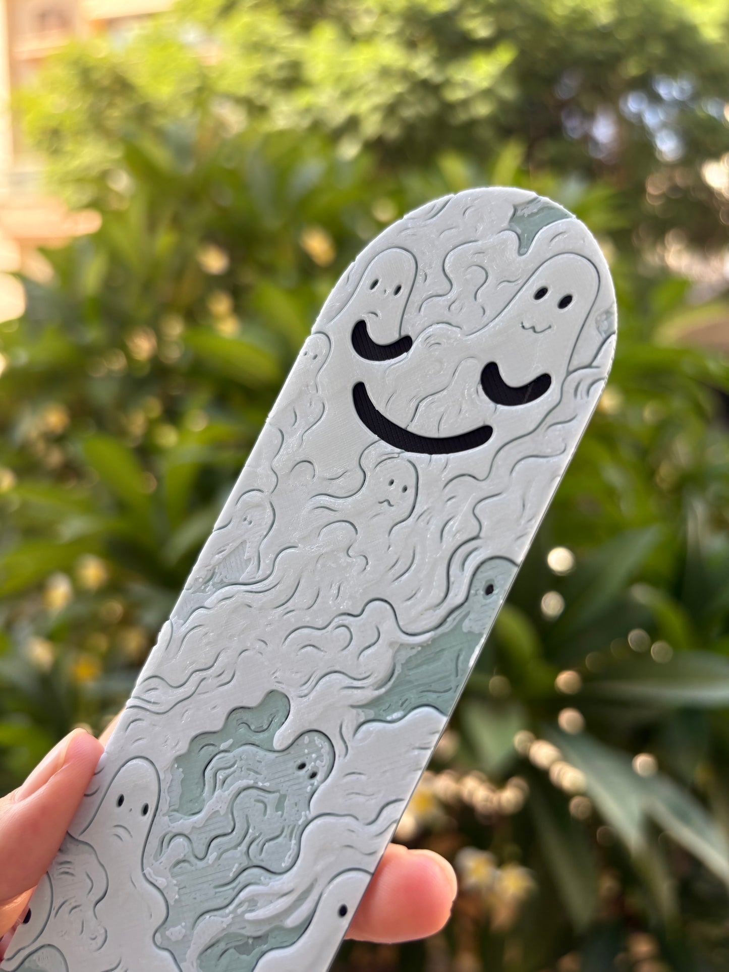 Glow-in-the-Dark Ghost Bookmark