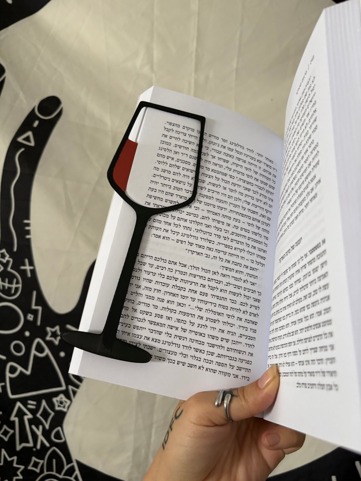 Wine Glass Bookmark