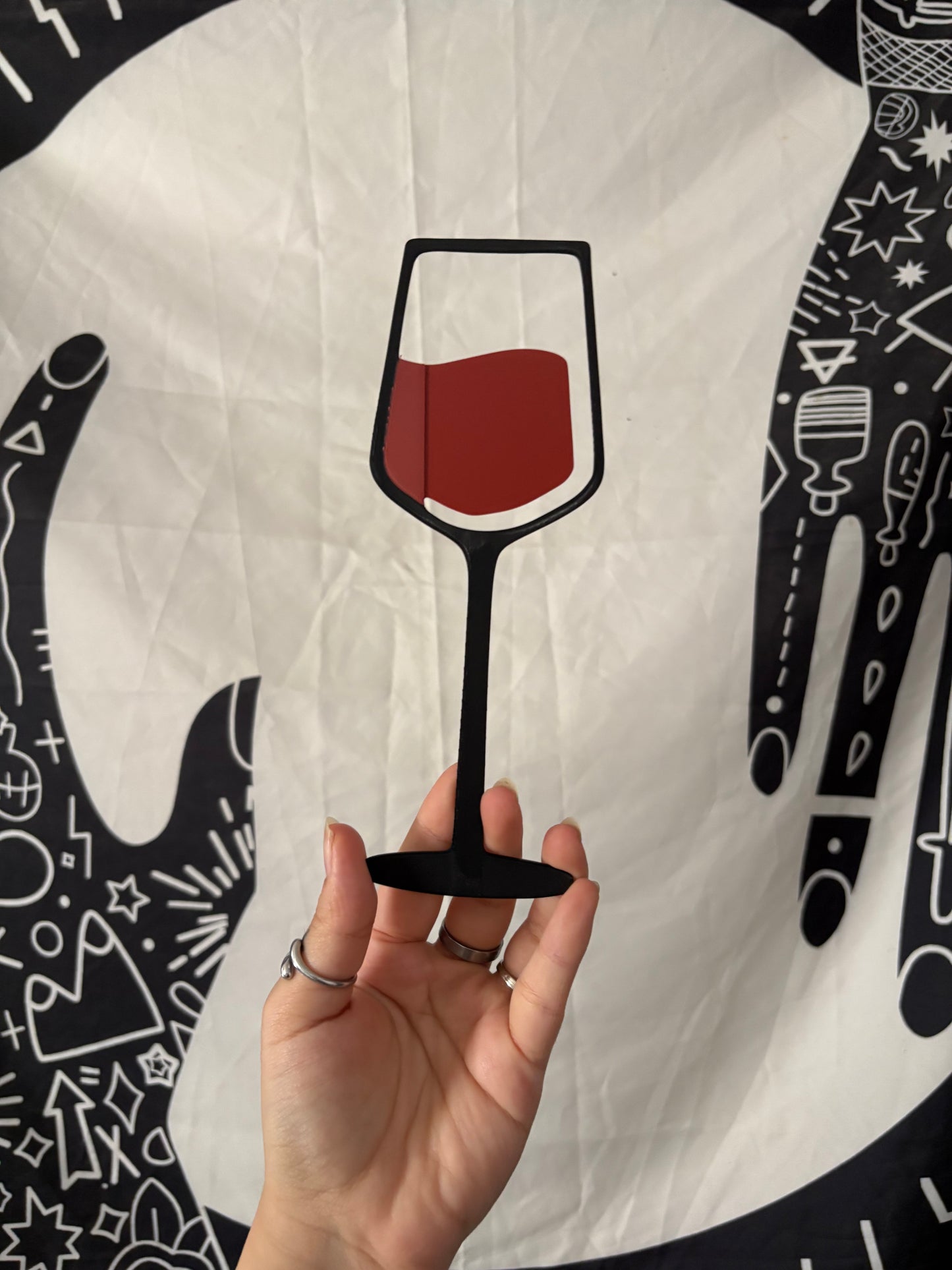 Wine Glass Bookmark
