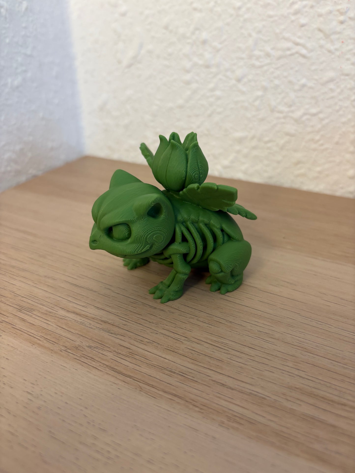 Ivysaur Skeleton Figure