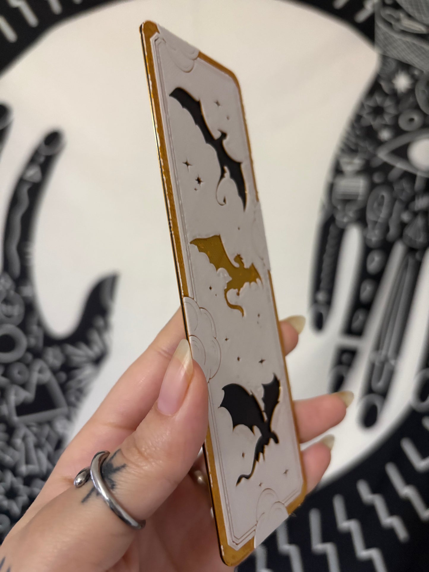 Fourth Wing Fantasy Bookmark