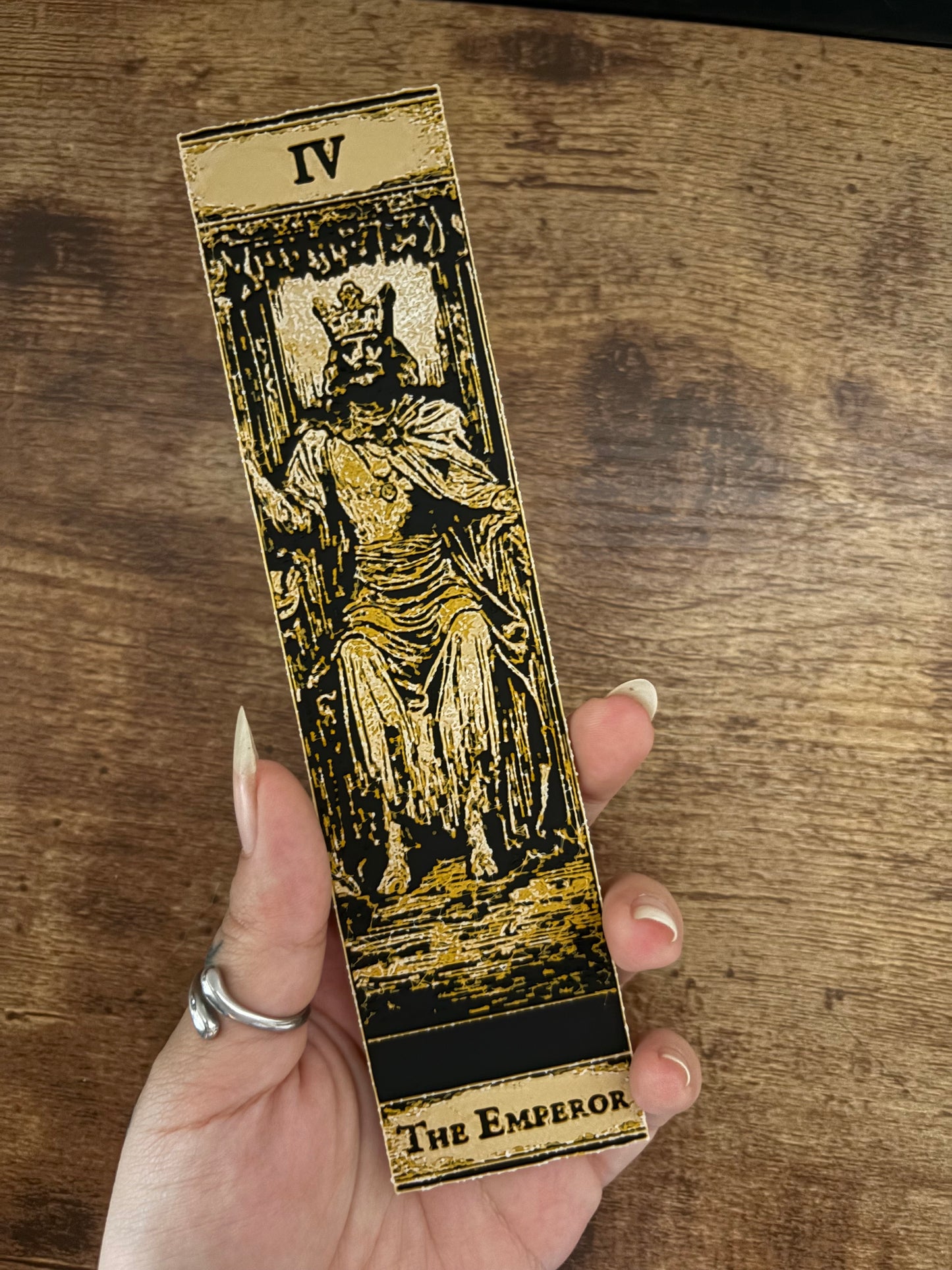 The Emperor Tarot bookmark