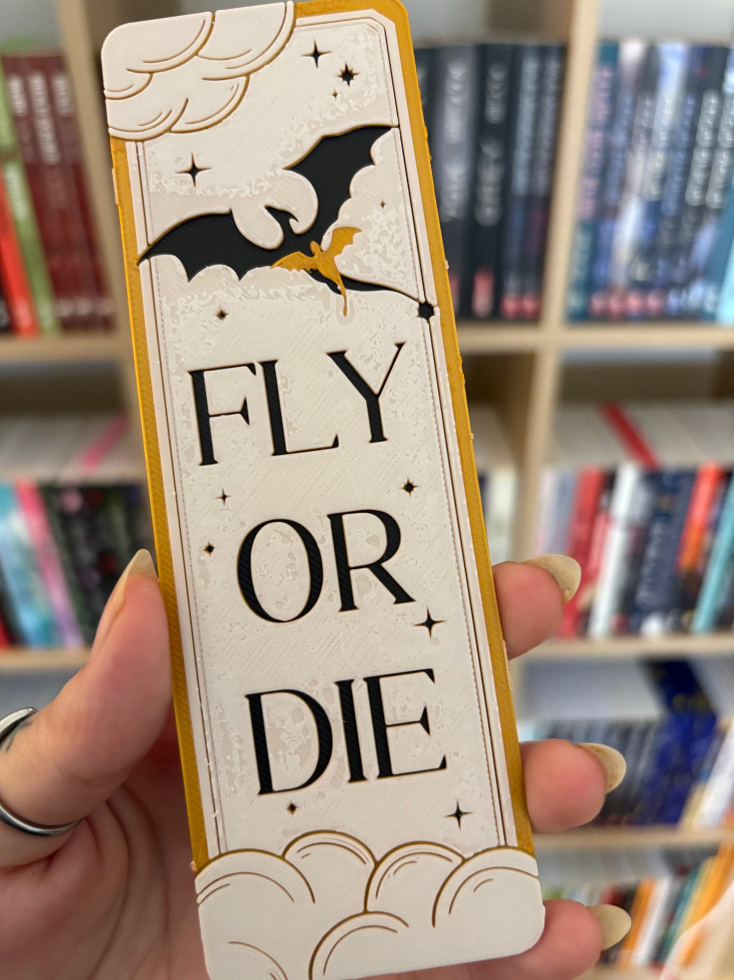 Fourth Wing Dragon Bookmarks