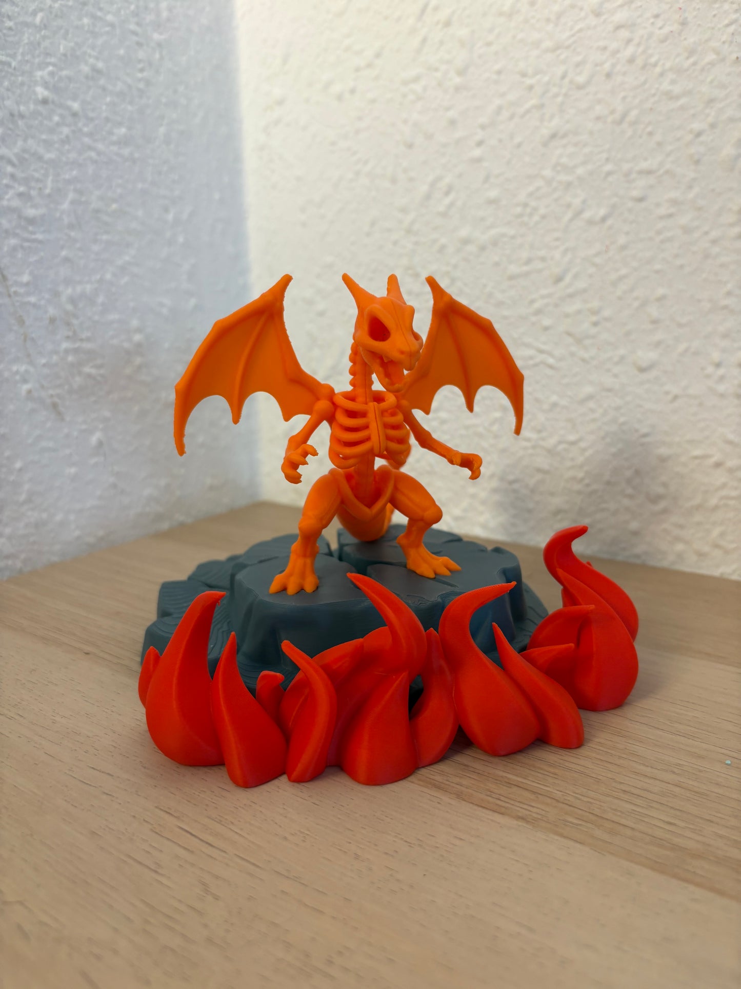 Inferno Charizard Skeleton Figure