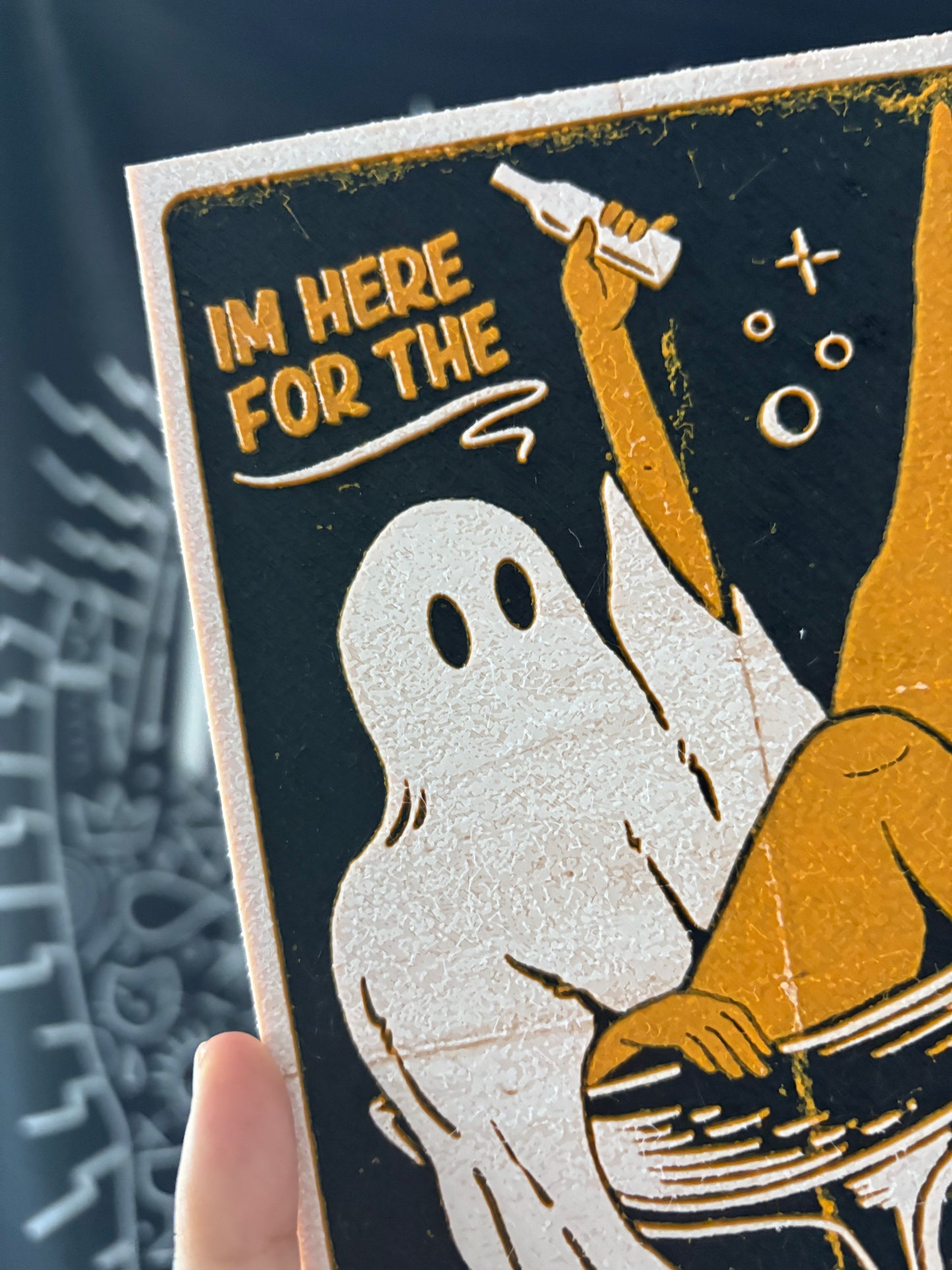 I’m Here for the Boos Wall Art