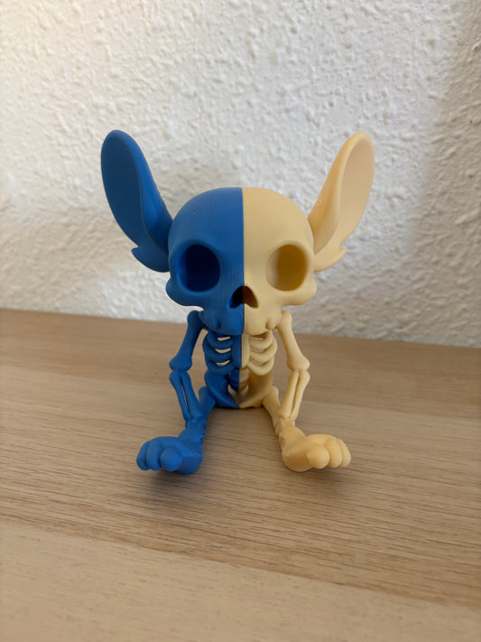 Stitch Skeleton Figure