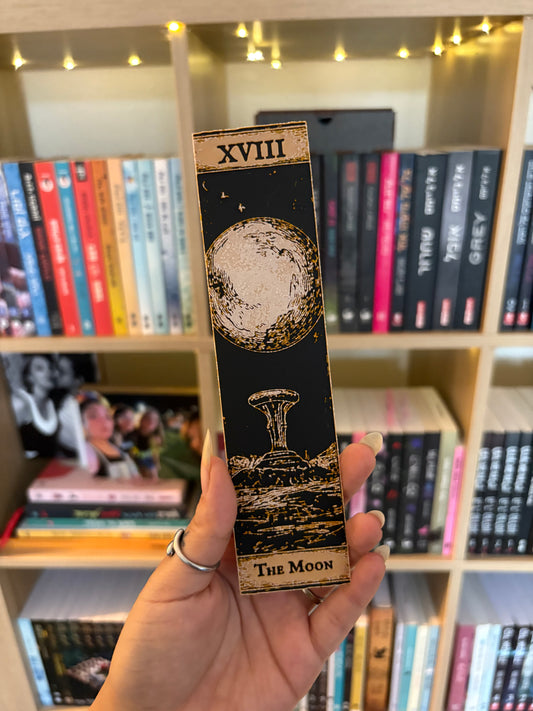 The Moon Tarot Bookmark