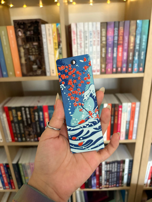 The big Japanese wave n.3 bookmark