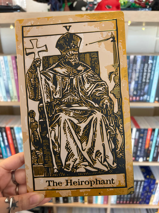 The Hierophant Tarot Wall Art