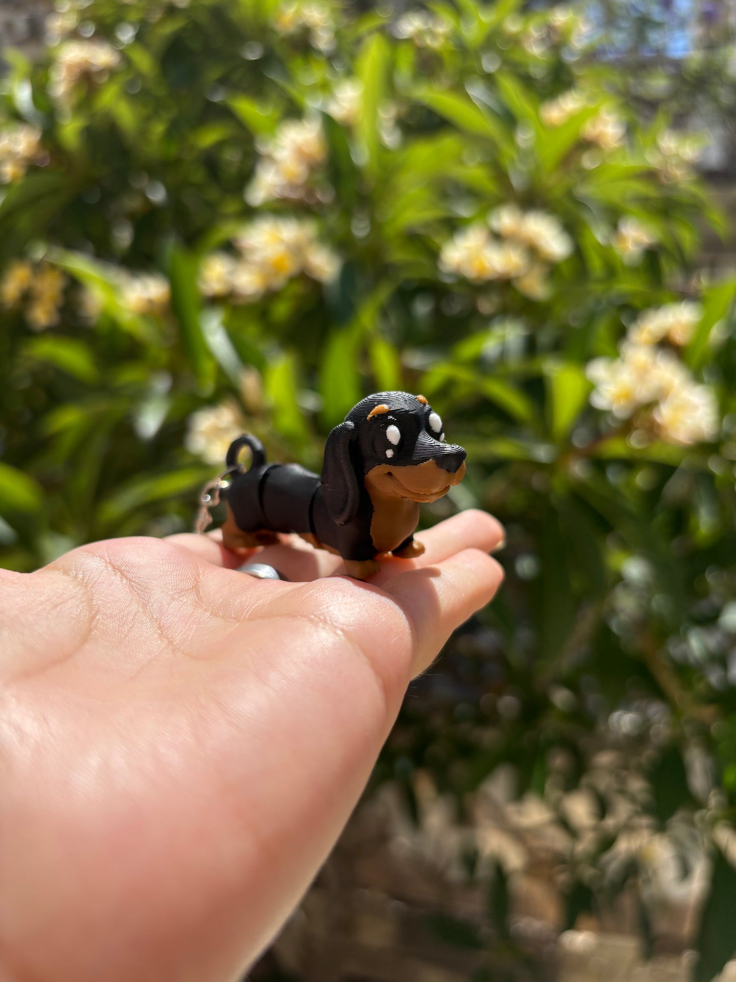 Dachshund Keychain