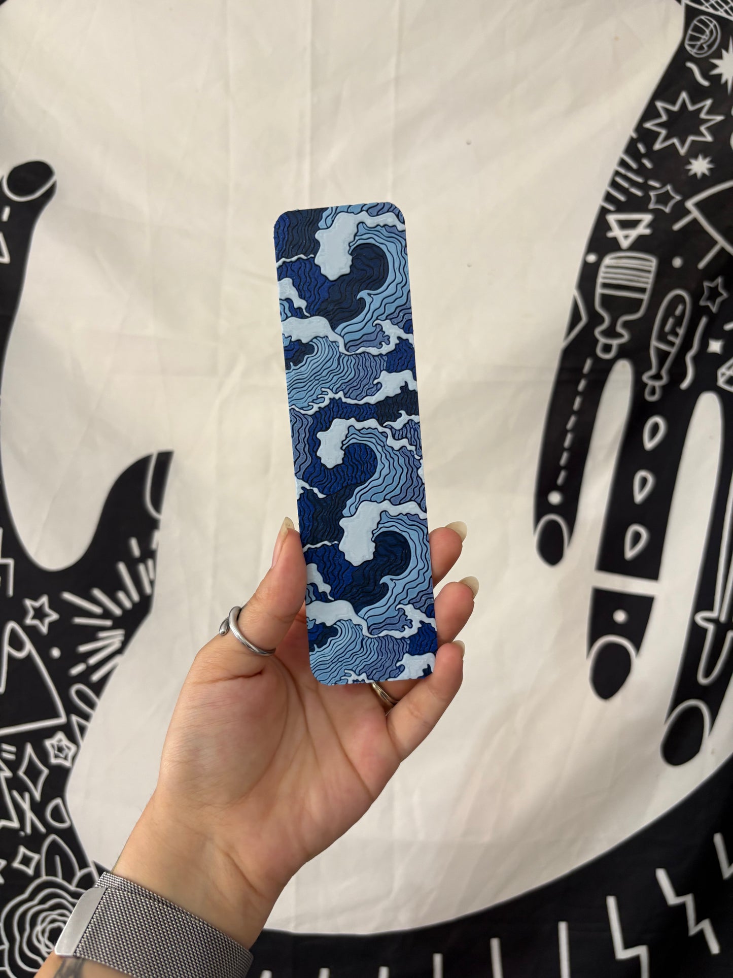 Ocean Waves Bookmark