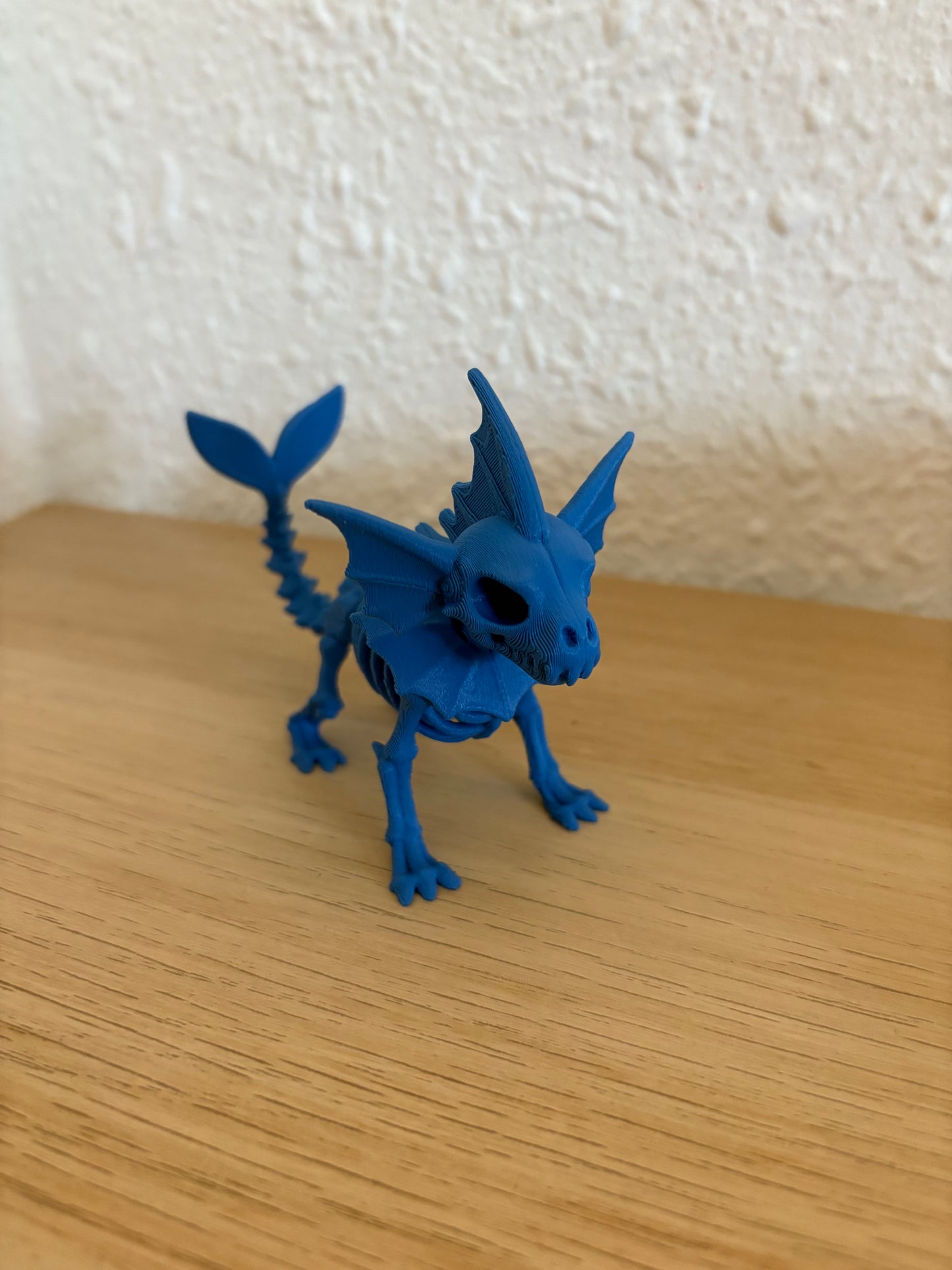 Vaporeon Skeleton Figure