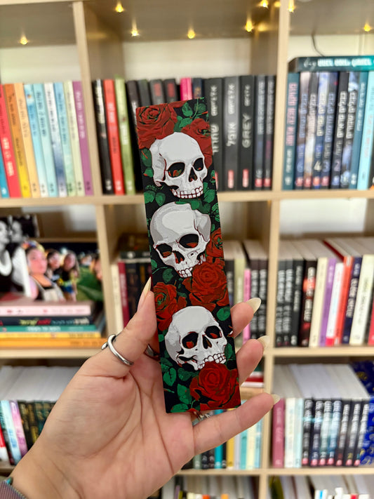 Rose Skull n.3 Bookmark