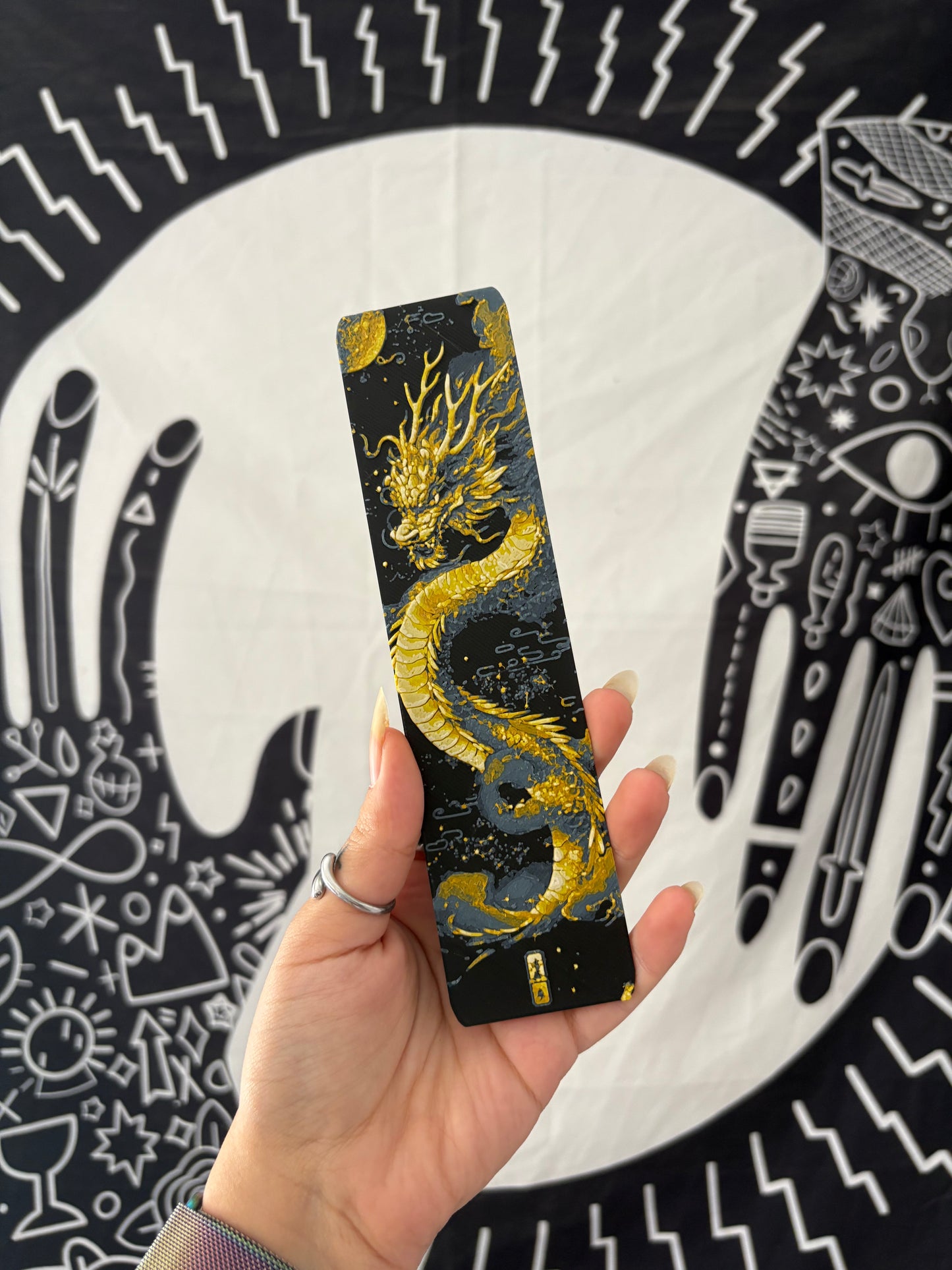 Golden dragon n.1 bookmark